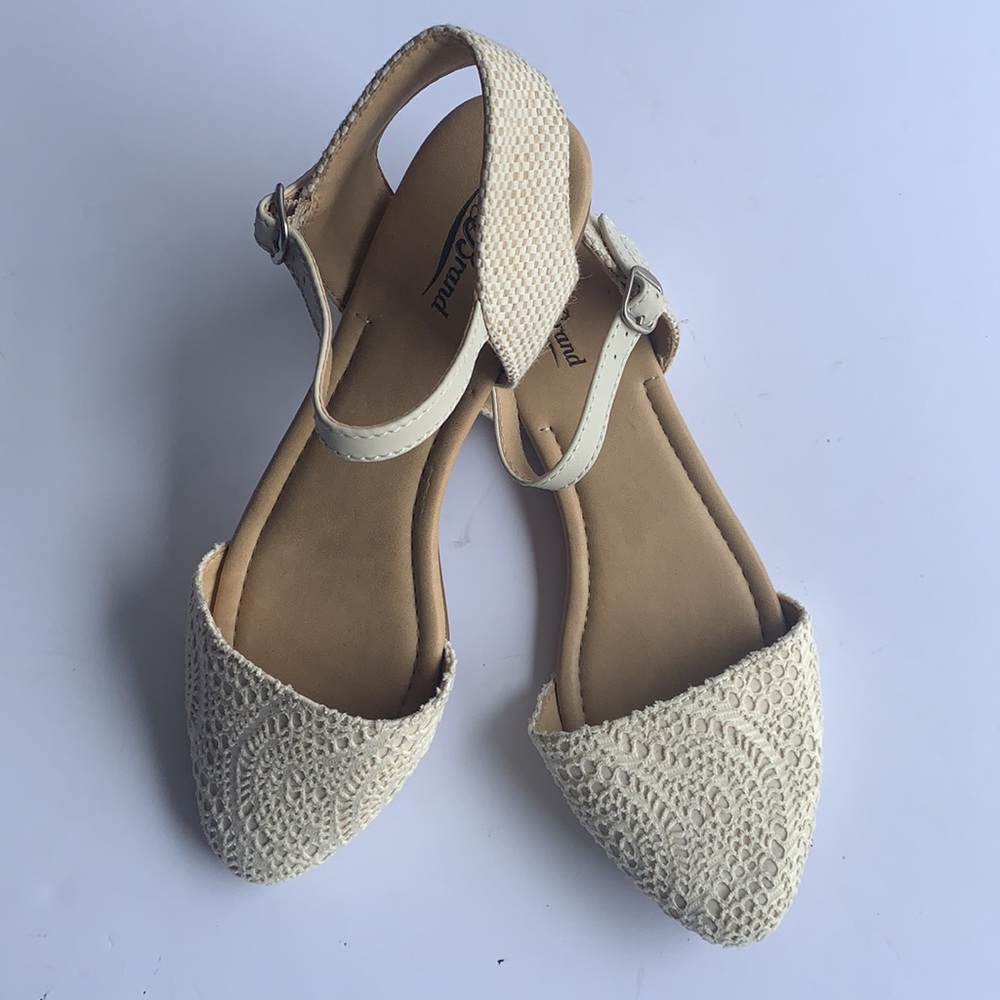 Lucky Brand Lace Sandals 7.5 - Picture 2 of 7